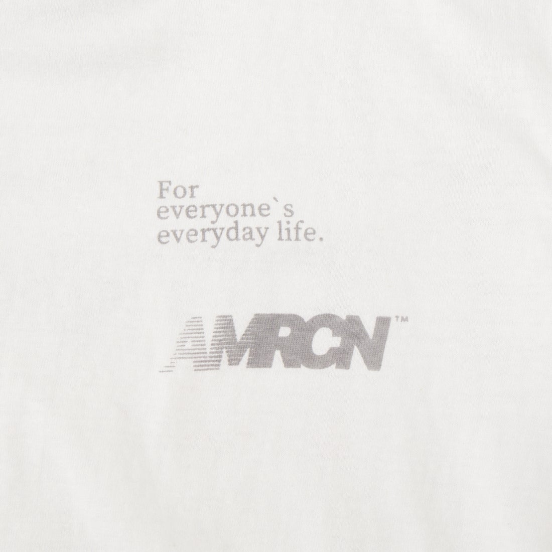 Americana [アメリカーナ] バックプリントTシャツ [BRF-808A-1] ﾎﾜｲﾄ