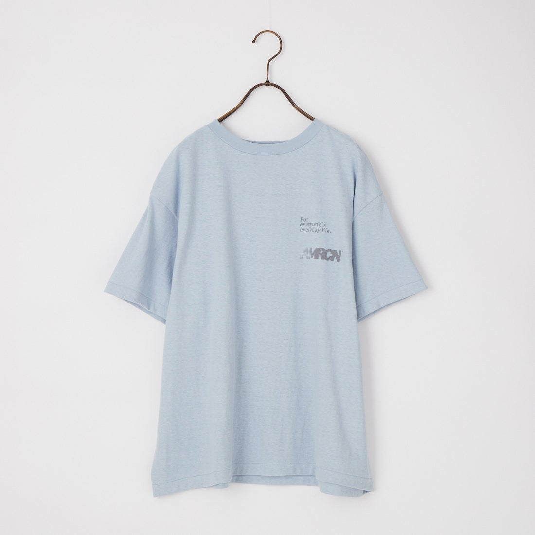 Americana [アメリカーナ] バックプリントTシャツ [BRF-808A-1] ﾌﾞﾙｰｸﾞﾚｰ