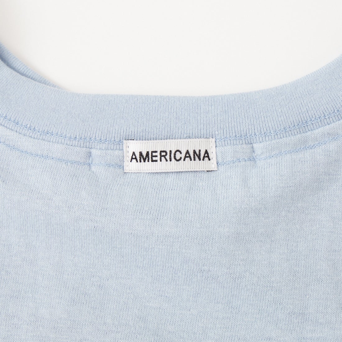 Americana [アメリカーナ] バックプリントTシャツ [BRF-808A-1] ﾌﾞﾙｰｸﾞﾚｰ