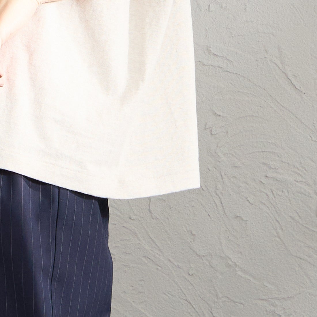 Americana [アメリカーナ] AMERCN バックプリントTシャツ [BRF-808A-2] ｵｰﾄﾐｰﾙ &&モデル身長：158cm 着用サイズ：ONE SIZE&&