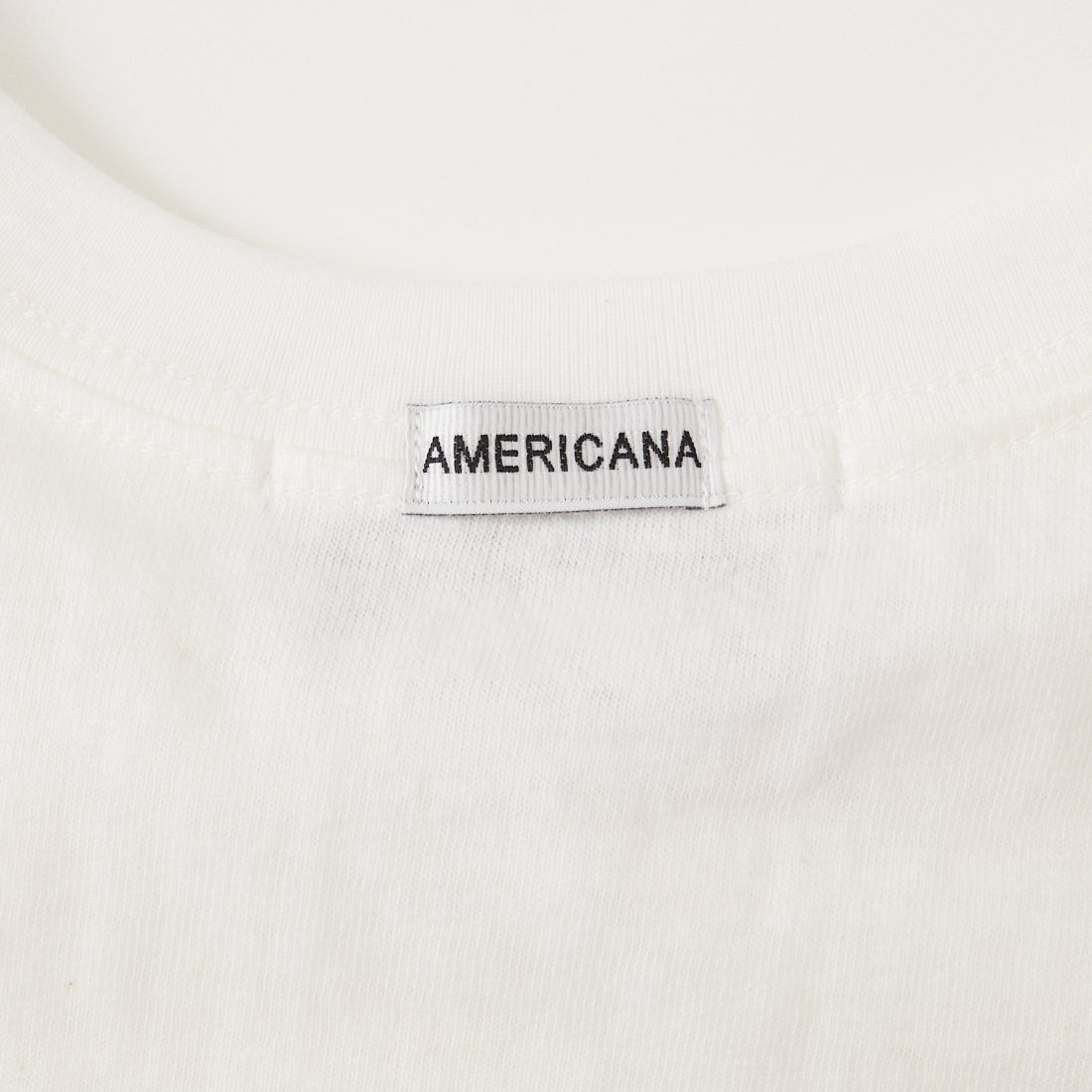 Americana [アメリカーナ] プリントTシャツ [BRF-808A-8] ﾎﾜｲﾄ