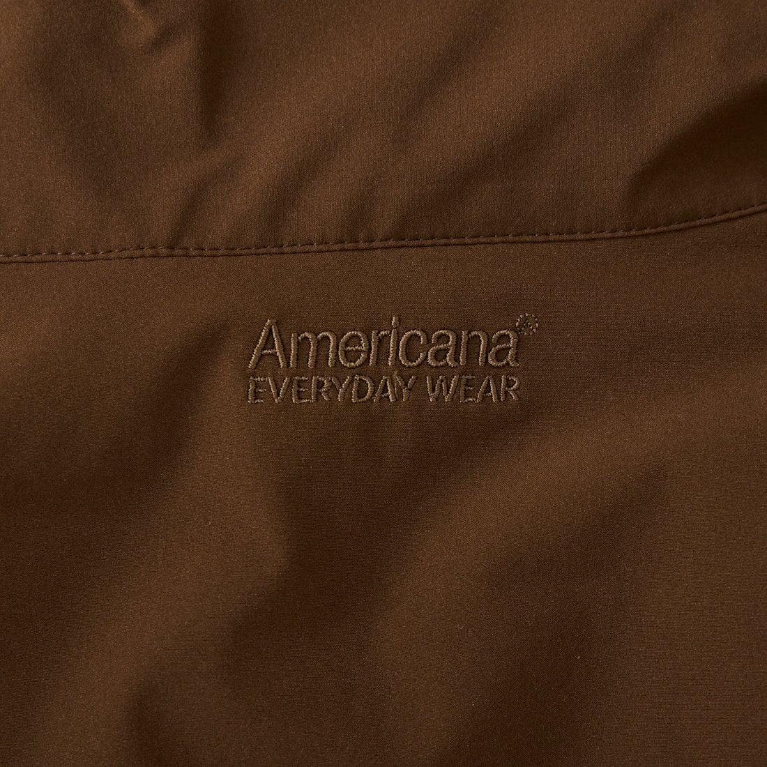 Americana [アメリカーナ] ベンチレーション マキシ丈ワンピース [RFT-S-003-26SUM] ﾌﾞﾗｳﾝ