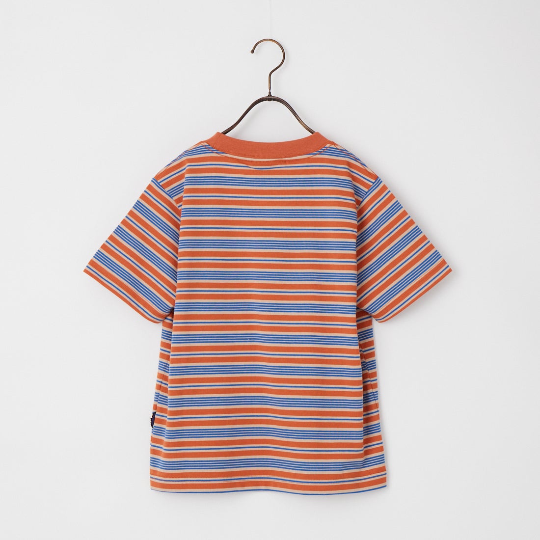 THOUSAND MILE [サウザンド マイル] ショートスリーブ コンパクトボーダーTシャツ [TM261TC00172] 93 ORG/BEG