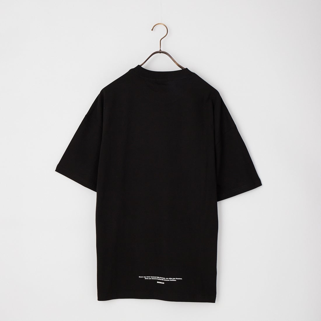 DENHAM [デンハム] リリーフ クラシック 半袖Tシャツ [RELIEF-CLASSIC-TEE] BLACK