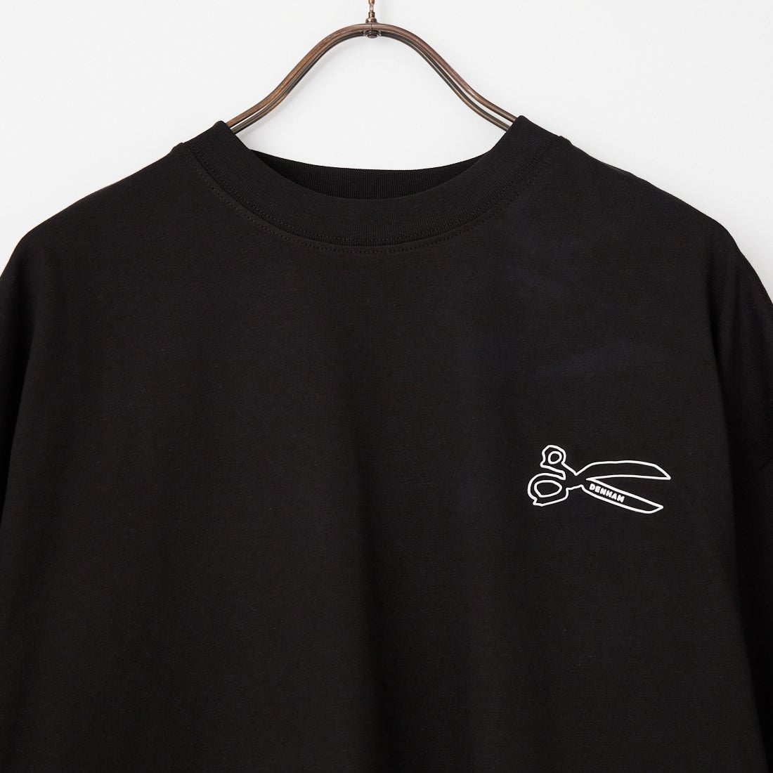DENHAM [デンハム] リリーフ クラシック 半袖Tシャツ [RELIEF-CLASSIC-TEE] BLACK