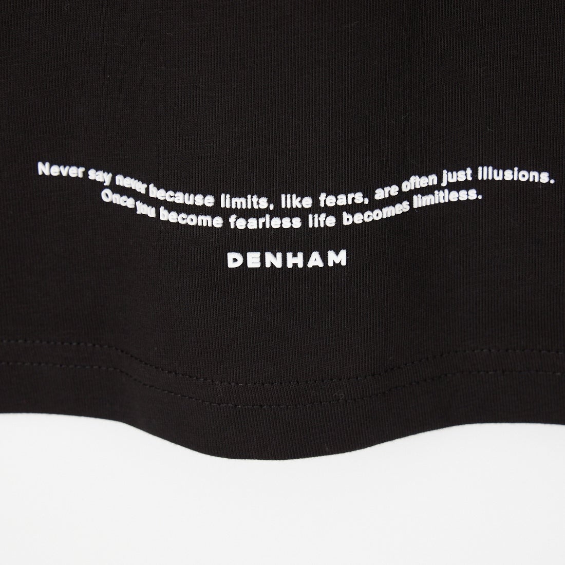 DENHAM [デンハム] リリーフ クラシック 半袖Tシャツ [RELIEF-CLASSIC-TEE] BLACK