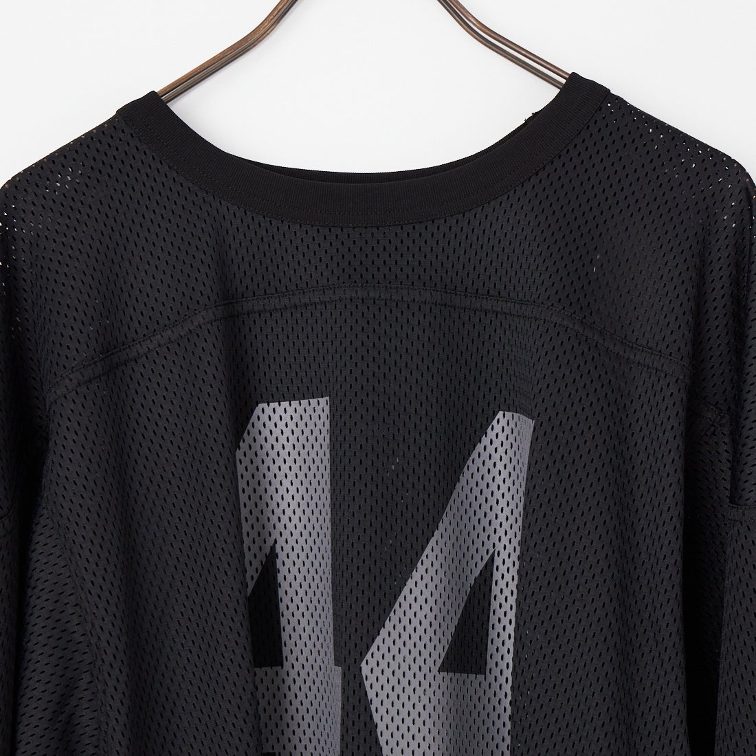 SEDAN ALL-PURPOSE [セダン オールパーパス] メッシュ フットボールTシャツ [SD26S-CT10] BLACK