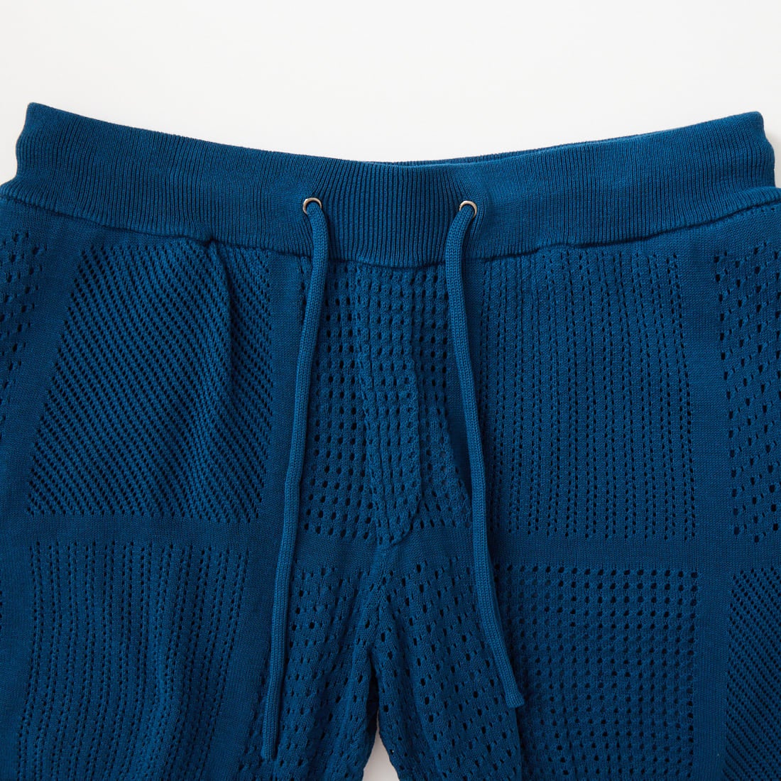 1PIU1UGUALE3 RELAX [ウノ ピゥ ウノ ウグァーレ トレ] ブロック メッシュニット ショーツ [USK-26003] SN52 NAVY