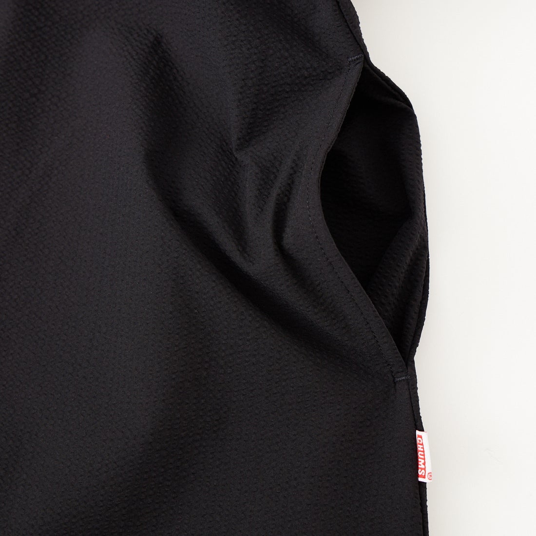 CHUMS [チャムス] シアサッカーストレッチワンピース [CH18-1371] K001 BLACK