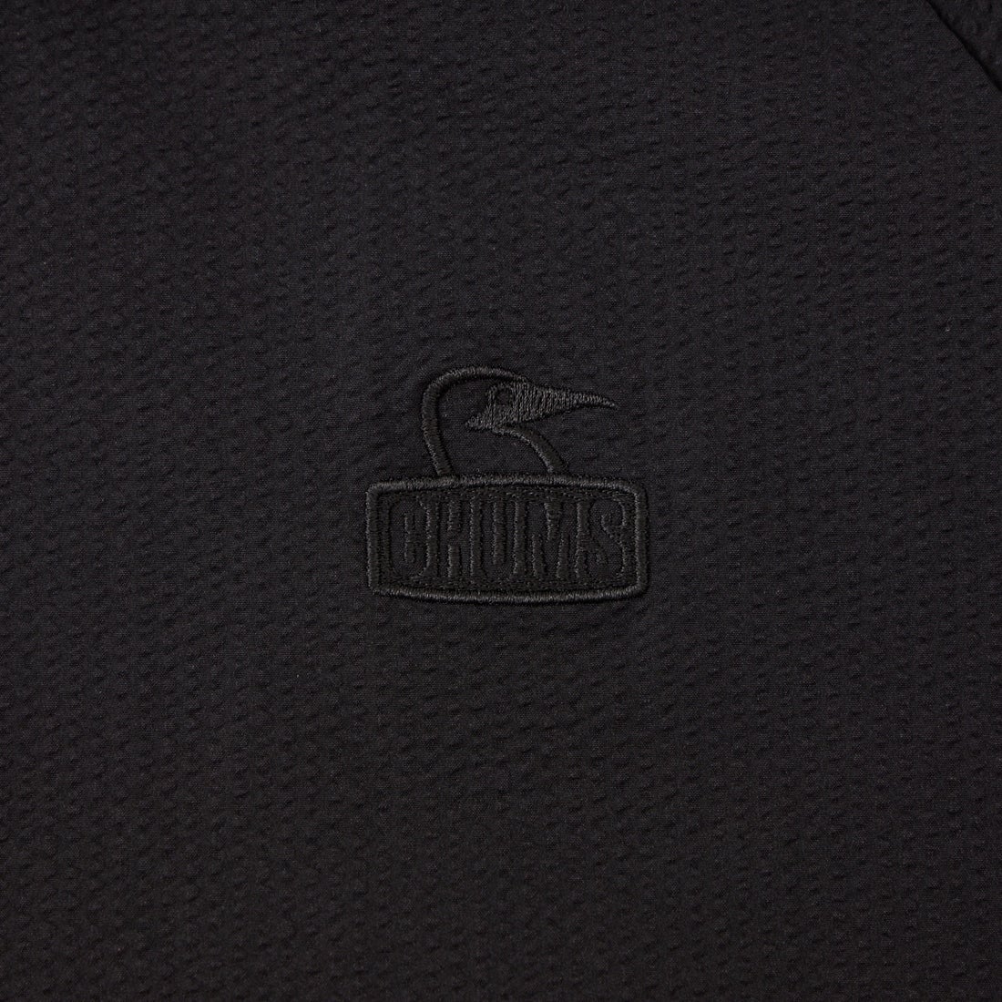 CHUMS [チャムス] シアサッカーストレッチワンピース [CH18-1371] K001 BLACK