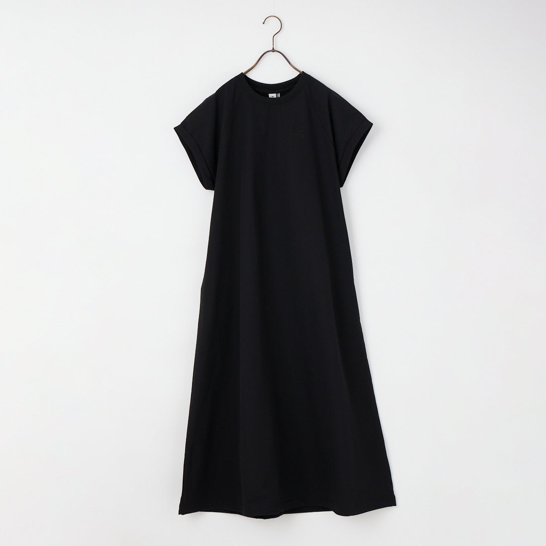 CHUMS [チャムス] シアサッカーストレッチワンピース [CH18-1371] K001 BLACK