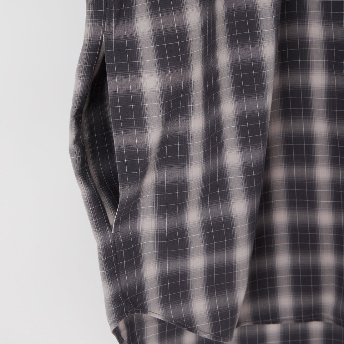 DANTON [ダントン] ポプリン ショートスリーブシャツ [DT-B0434TCV] GRY/CHR OM