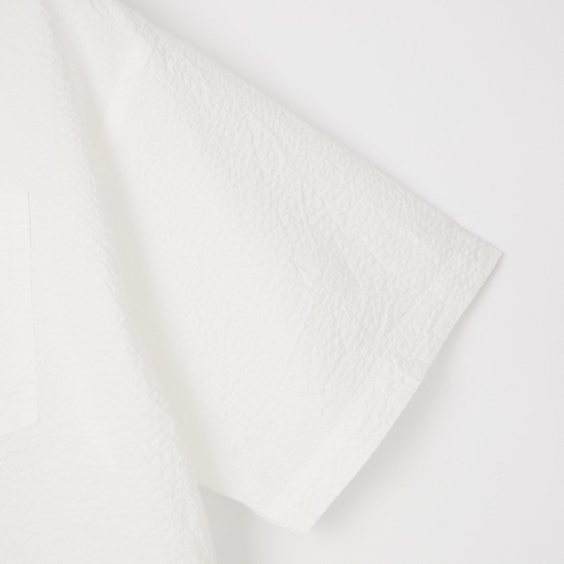 DANTON [ダントン] リンクルフィニッシュ ショートスリーブシャツ [DT-B0434UKK] OFF WHITE