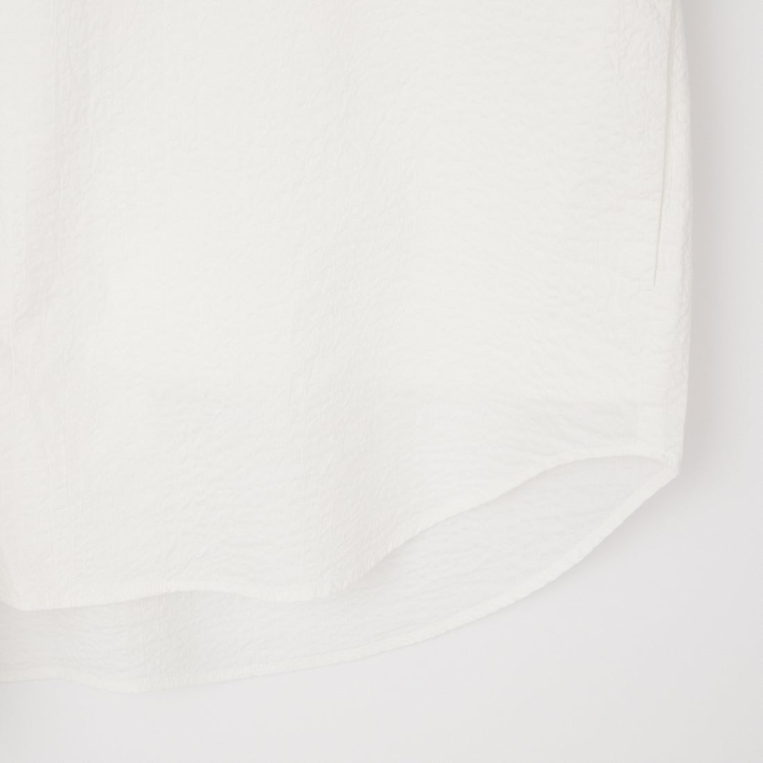 DANTON [ダントン] リンクルフィニッシュ ショートスリーブシャツ [DT-B0434UKK] OFF WHITE