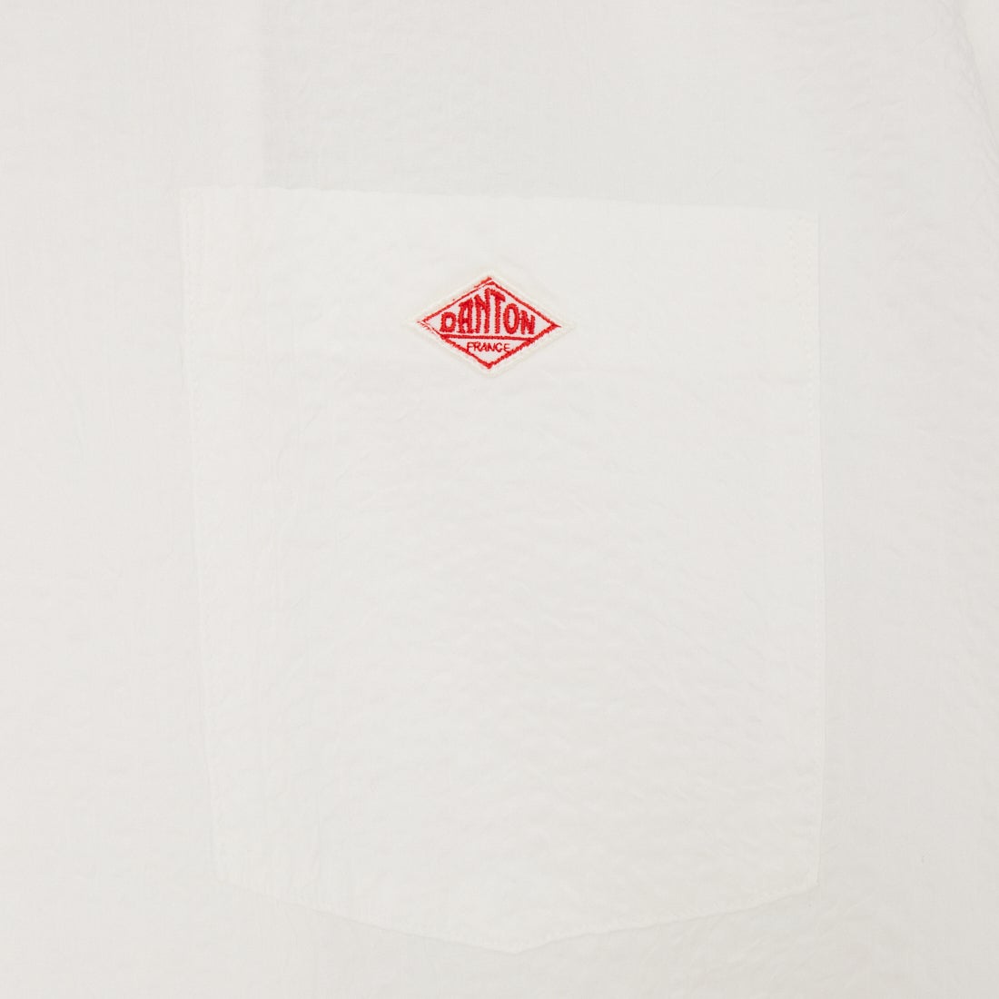 DANTON [ダントン] リンクルフィニッシュ ショートスリーブシャツ [DT-B0434UKK] OFF WHITE