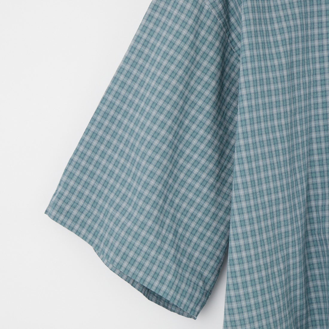 SEDAN ALL-PURPOSE [セダン オールパーパス] ドビーチェック オープンカラー半袖シャツ [SD26S-SH05] SLATE/GRY