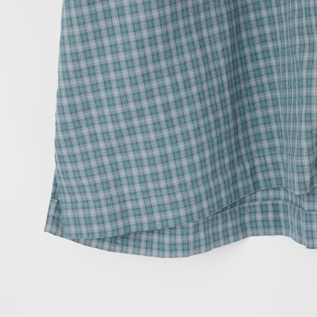 SEDAN ALL-PURPOSE [セダン オールパーパス] ドビーチェック オープンカラー半袖シャツ [SD26S-SH05] SLATE/GRY