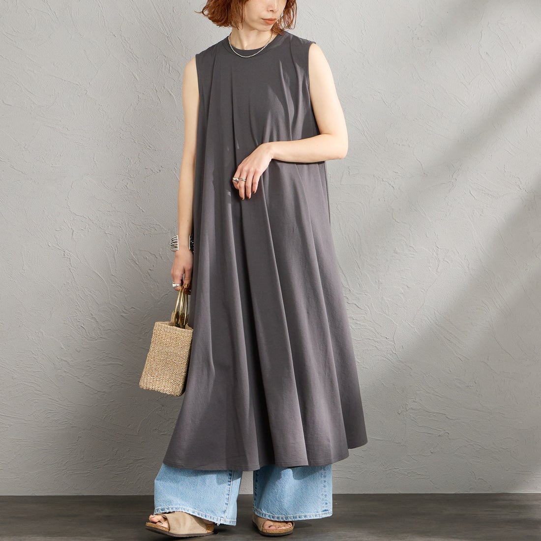 CHARCOAL&&モデル身長：158cm 着用サイズ：2&&