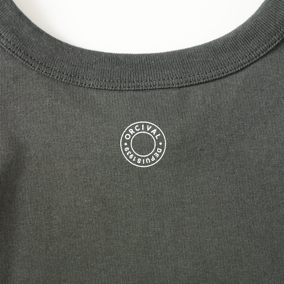 ORCIVAL [オーシバル] ノースリーブAラインシルエット カットワンピース [OR-C0534OEJ] CHARCOAL