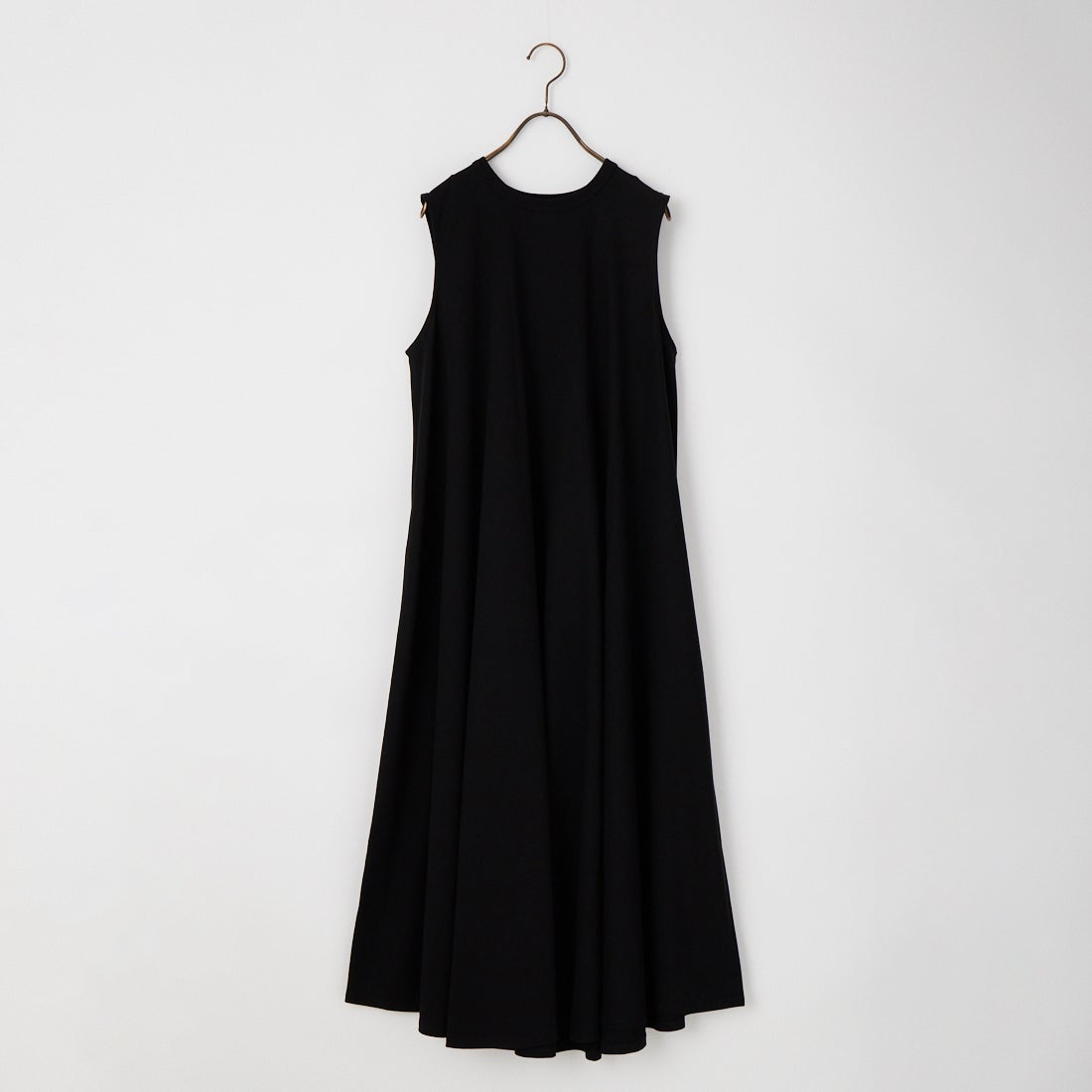 ORCIVAL [オーシバル] ノースリーブAラインシルエット カットワンピース [OR-C0534OEJ] BLACK