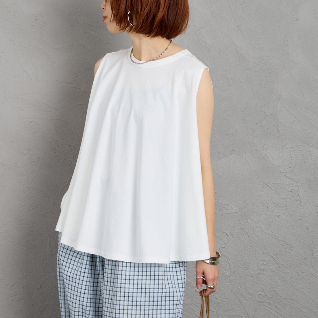 WHITE&&モデル身長：158cm 着用サイズ：1&&