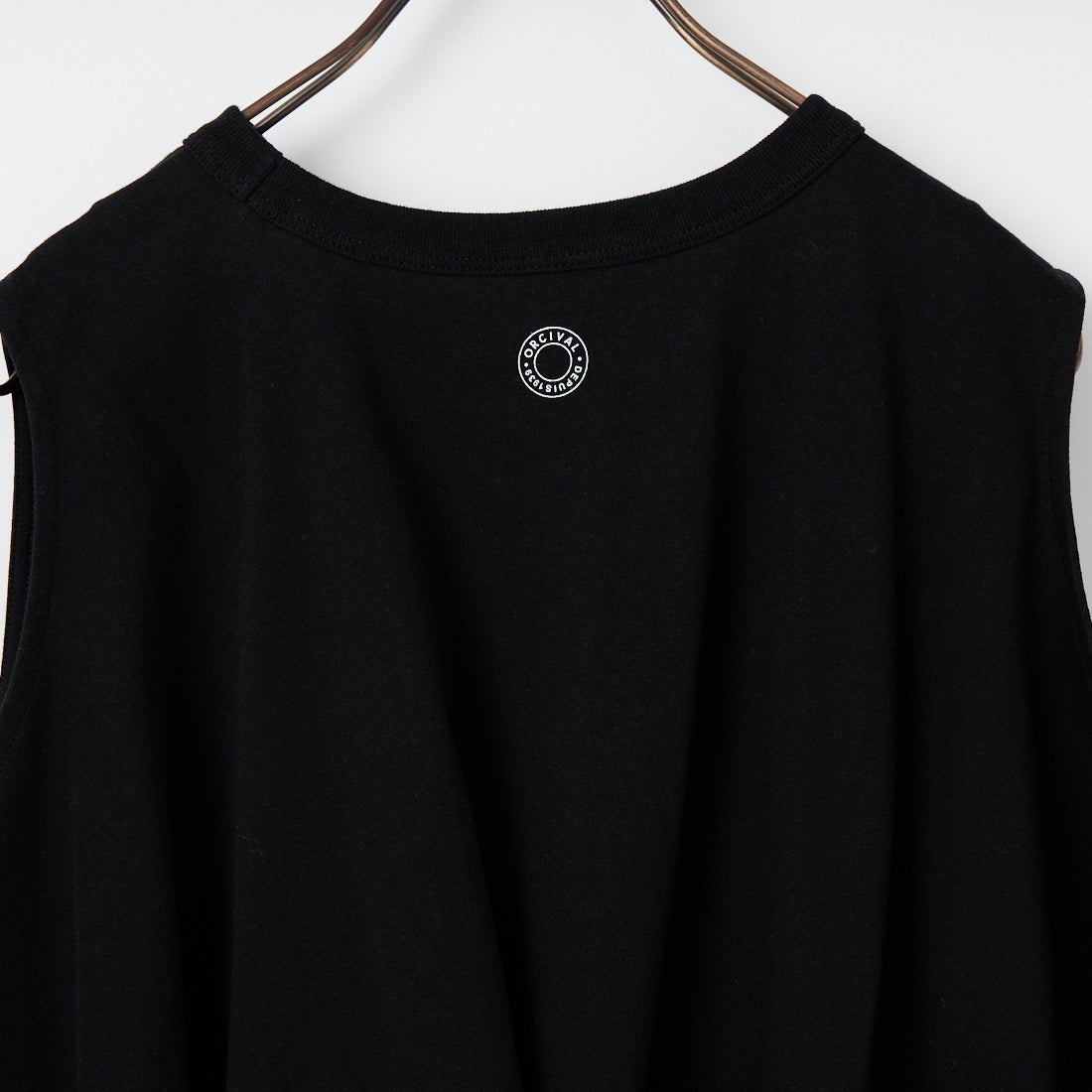 ORCIVAL [オーシバル] ノースリーブプルオーバー [OR-C0533OEJ] BLACK