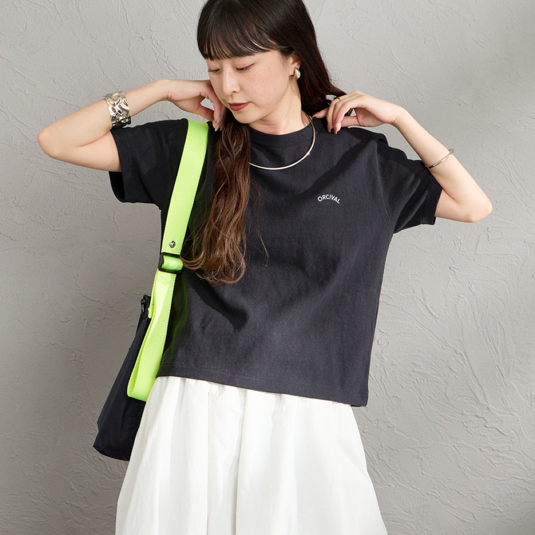 BLACK&&モデル身長：150cm 着用サイズ：2&&