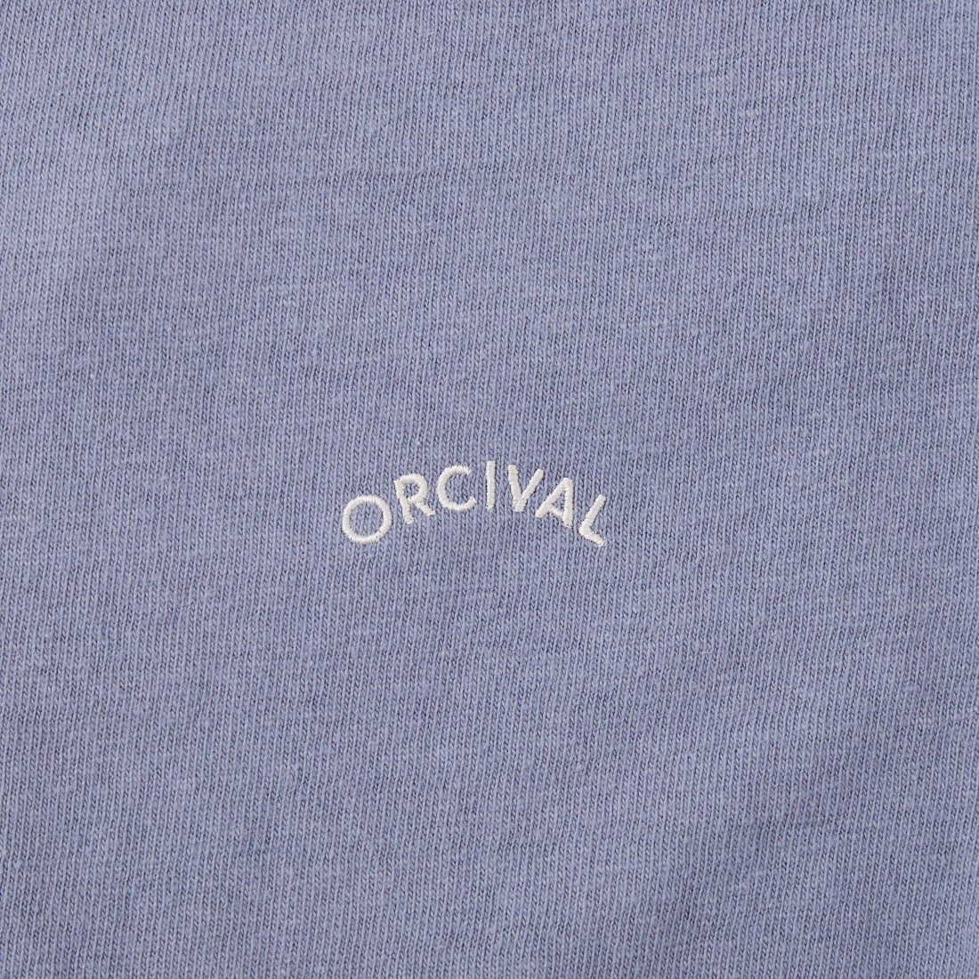 ORCIVAL [オーシバル] ワンポイント刺繍 ショートスリーブTシャツ [OR-C0519TSB] SAX