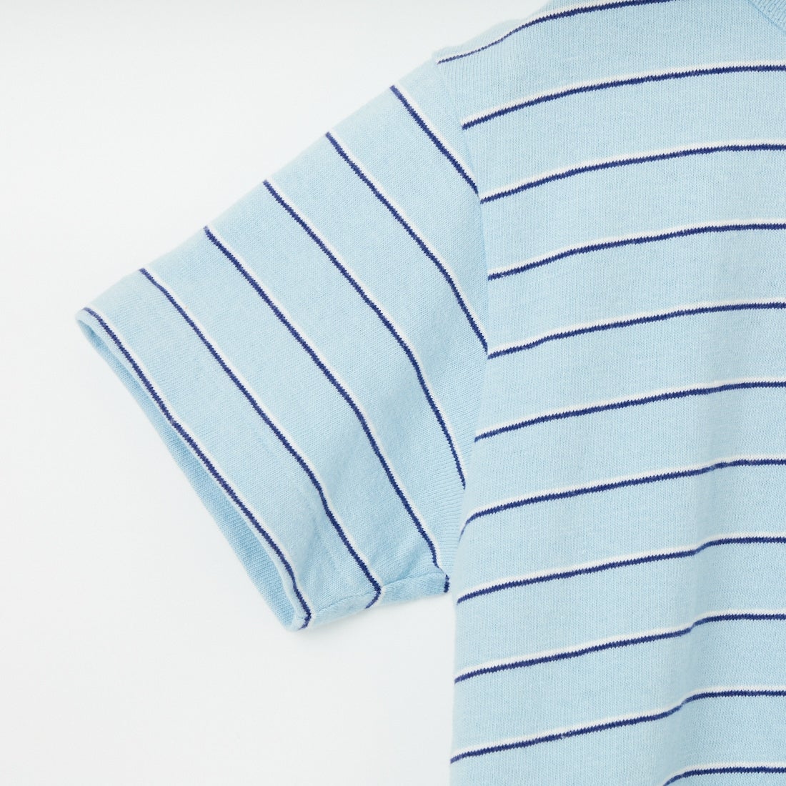 ORCIVAL [オーシバル] ワンポイント刺繍 ショートスリーブTシャツ [OR-C0519TSB] SAX/NV/WH