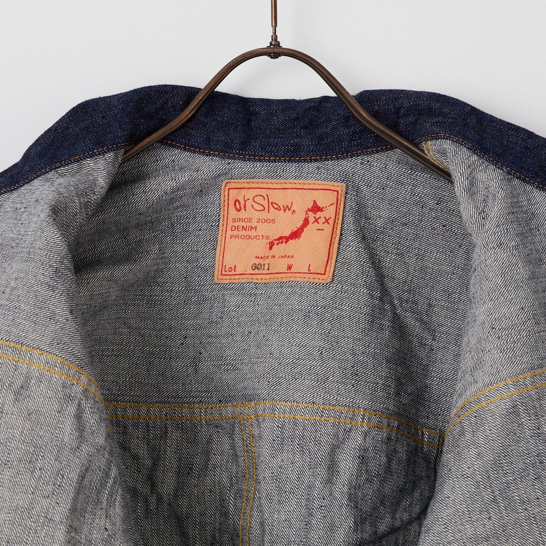 orSlow [オアスロウ] TYPE1 ヴィンテージウォッシュデニムジャケット [03-6011] 81 ONEWASH