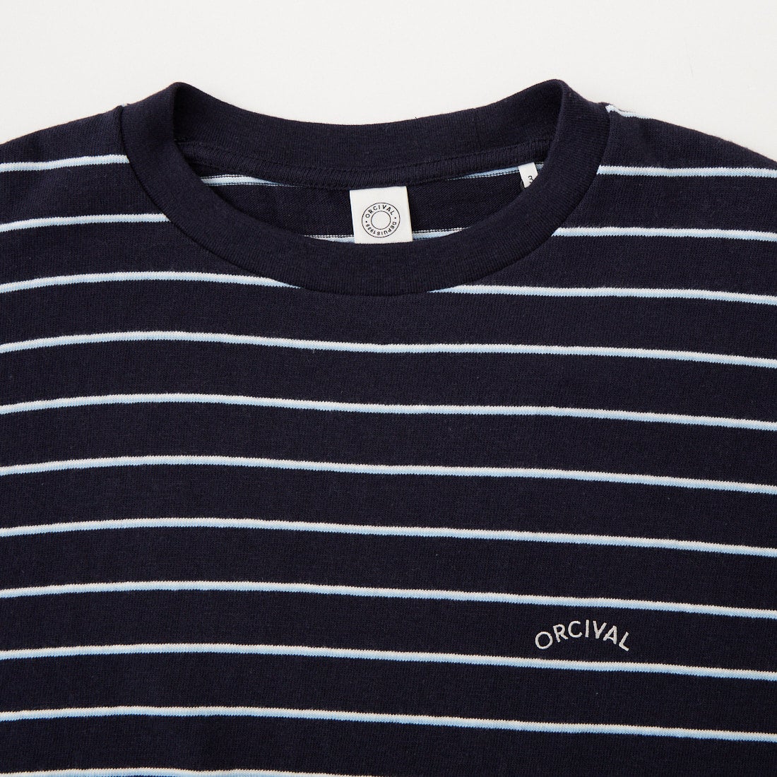 ORCIVAL [オーシバル] ワンポイント刺繍 ショートスリーブTシャツ [OR-C0520TSB] NVY/SAX/WH