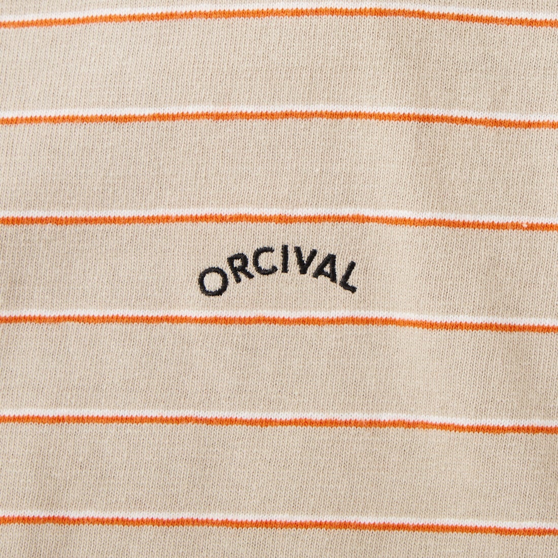 ORCIVAL [オーシバル] ワンポイント刺繍 ショートスリーブTシャツ [OR-C0520TSB] GRE/RED/WH