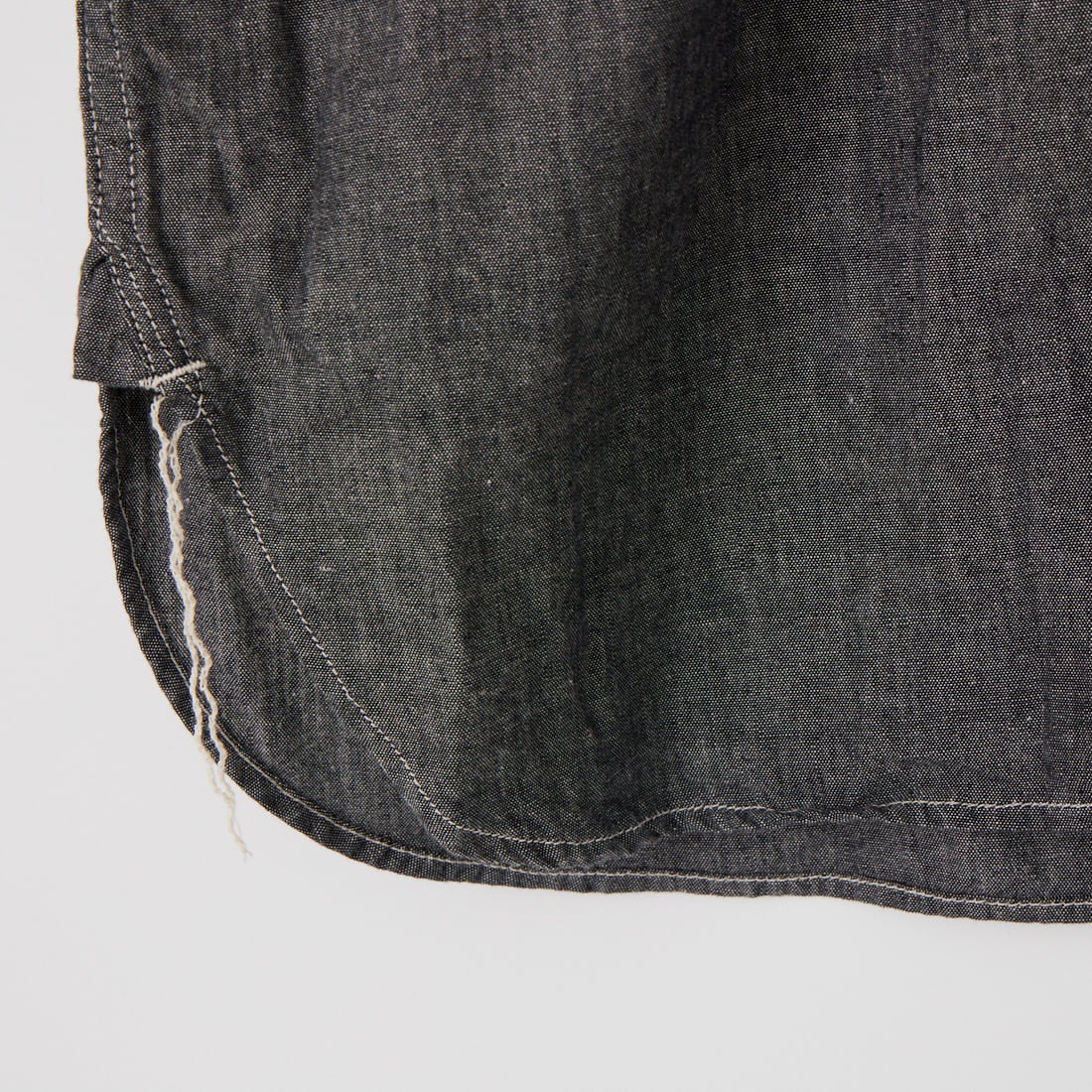 orSlow [オアスロウ] リラックスフィット ブラックシャンブレーシャツ [01-8270] 61 BLACK