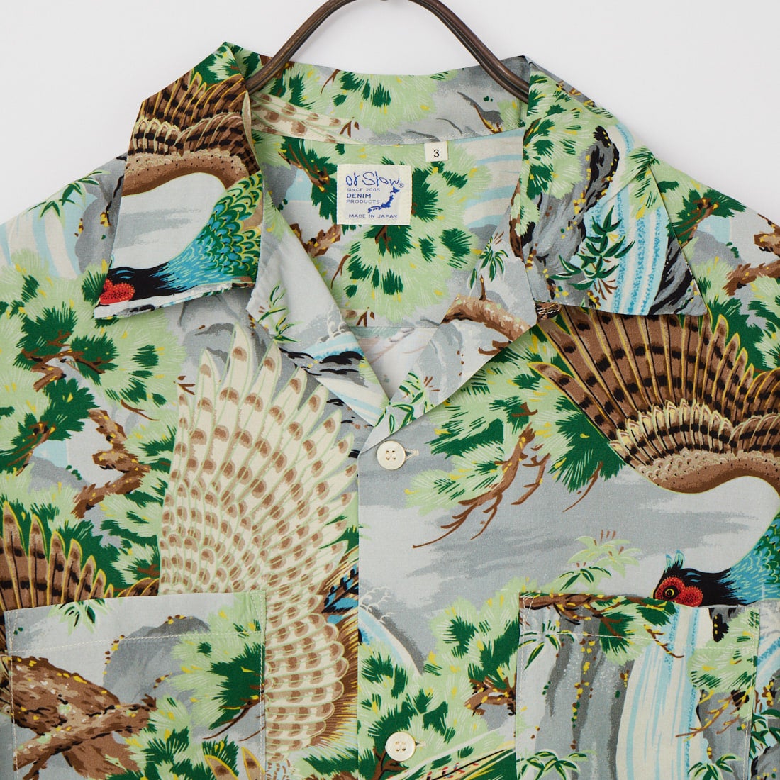 orSlow [オアスロウ] ハワイアンシャツ [01-8158] 16 GREEN