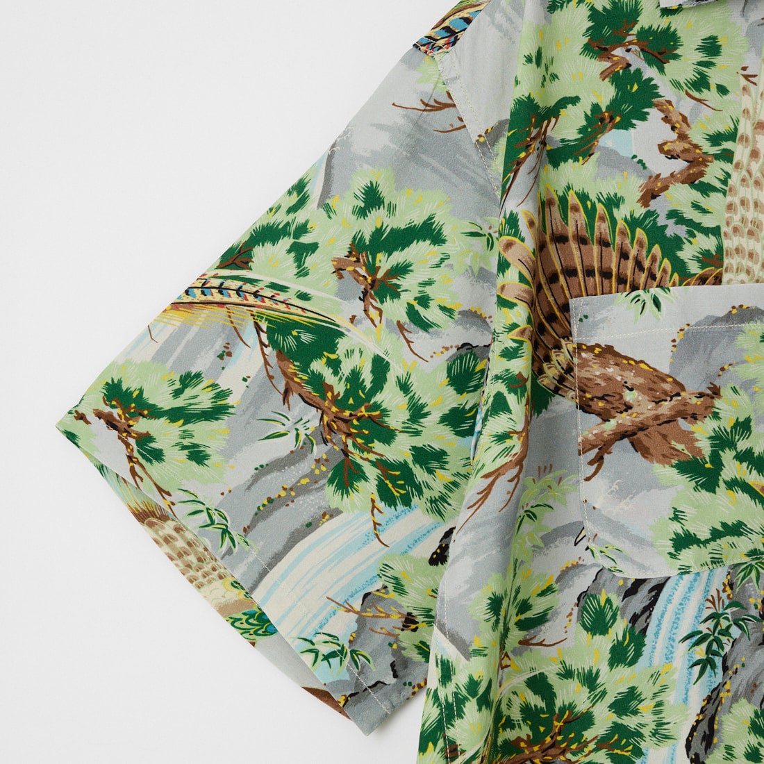 orSlow [オアスロウ] ハワイアンシャツ [01-8158] 16 GREEN