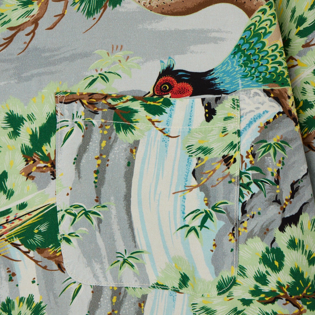 orSlow [オアスロウ] ハワイアンシャツ [01-8158] 16 GREEN