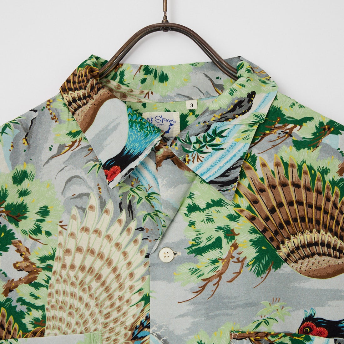 orSlow [オアスロウ] ハワイアンシャツ [01-8158] 16 GREEN