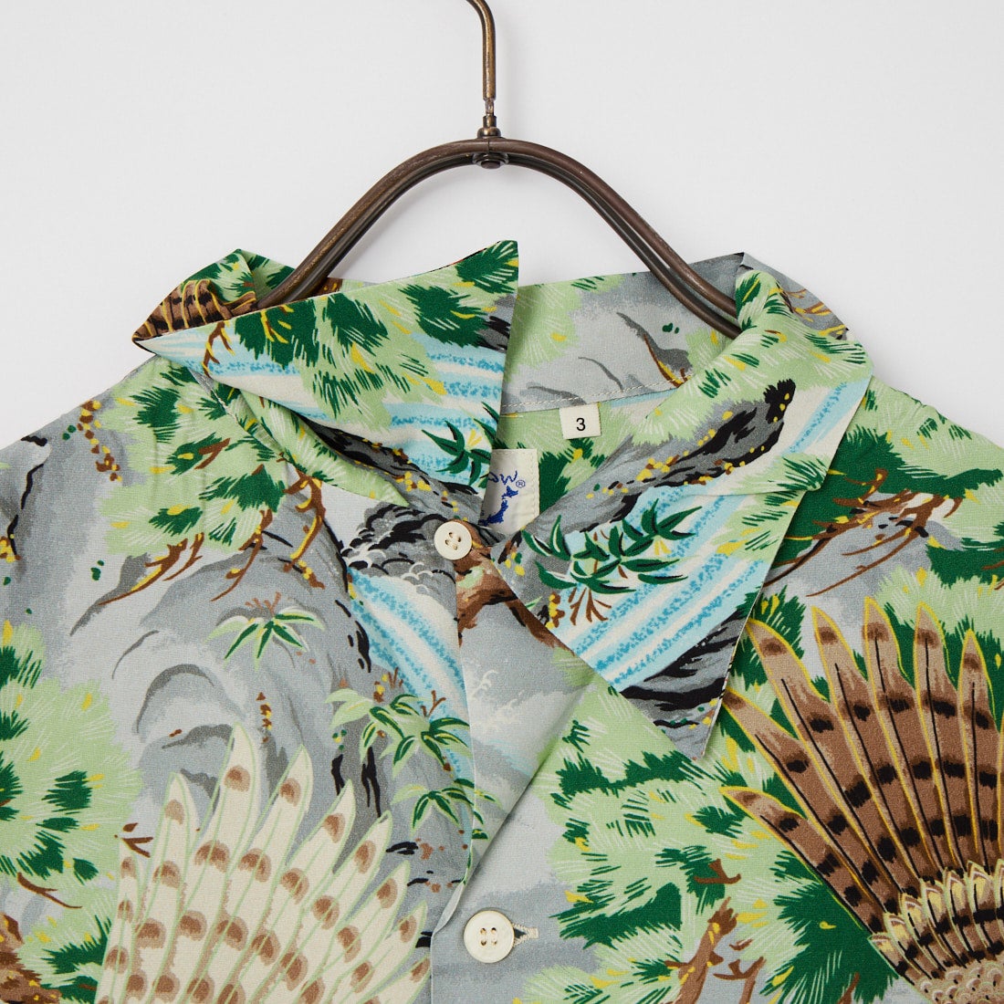 orSlow [オアスロウ] ハワイアンシャツ [01-8158] 16 GREEN