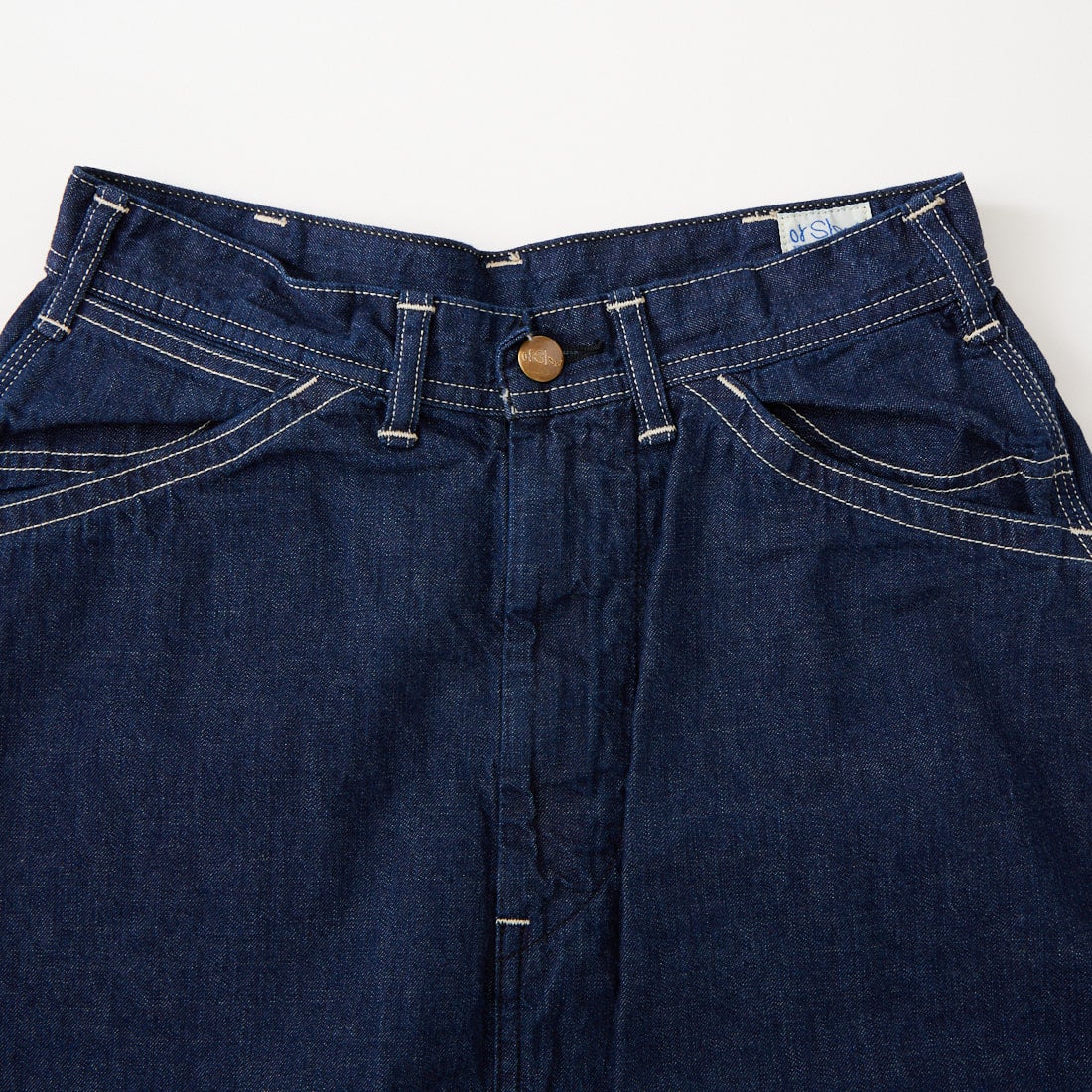 orSlow [オアスロウ] 30s ペインターロングデニムスカート [00-4127] 81 ONEWASH