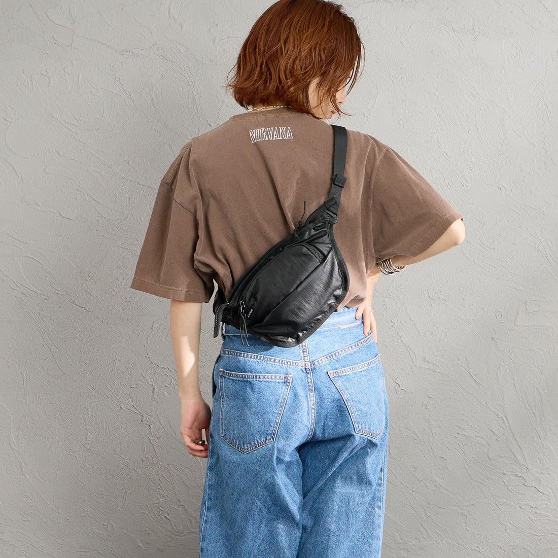 A SCENE [エーシーン] N WAIST 2WAYウエストポーチ [AS04-011] BLACK