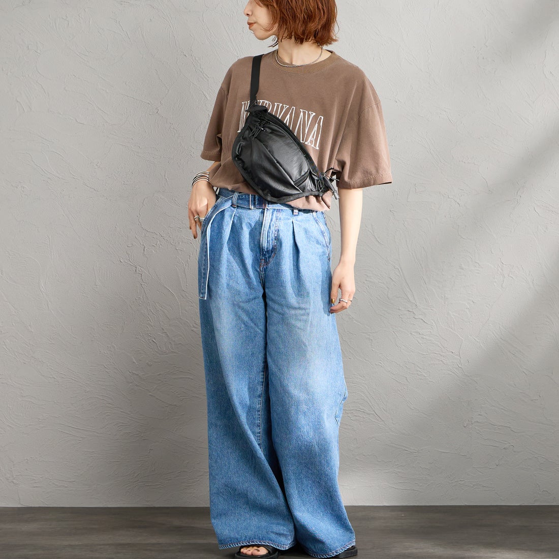 A SCENE [エーシーン] N WAIST 2WAYウエストポーチ [AS04-011] BLACK