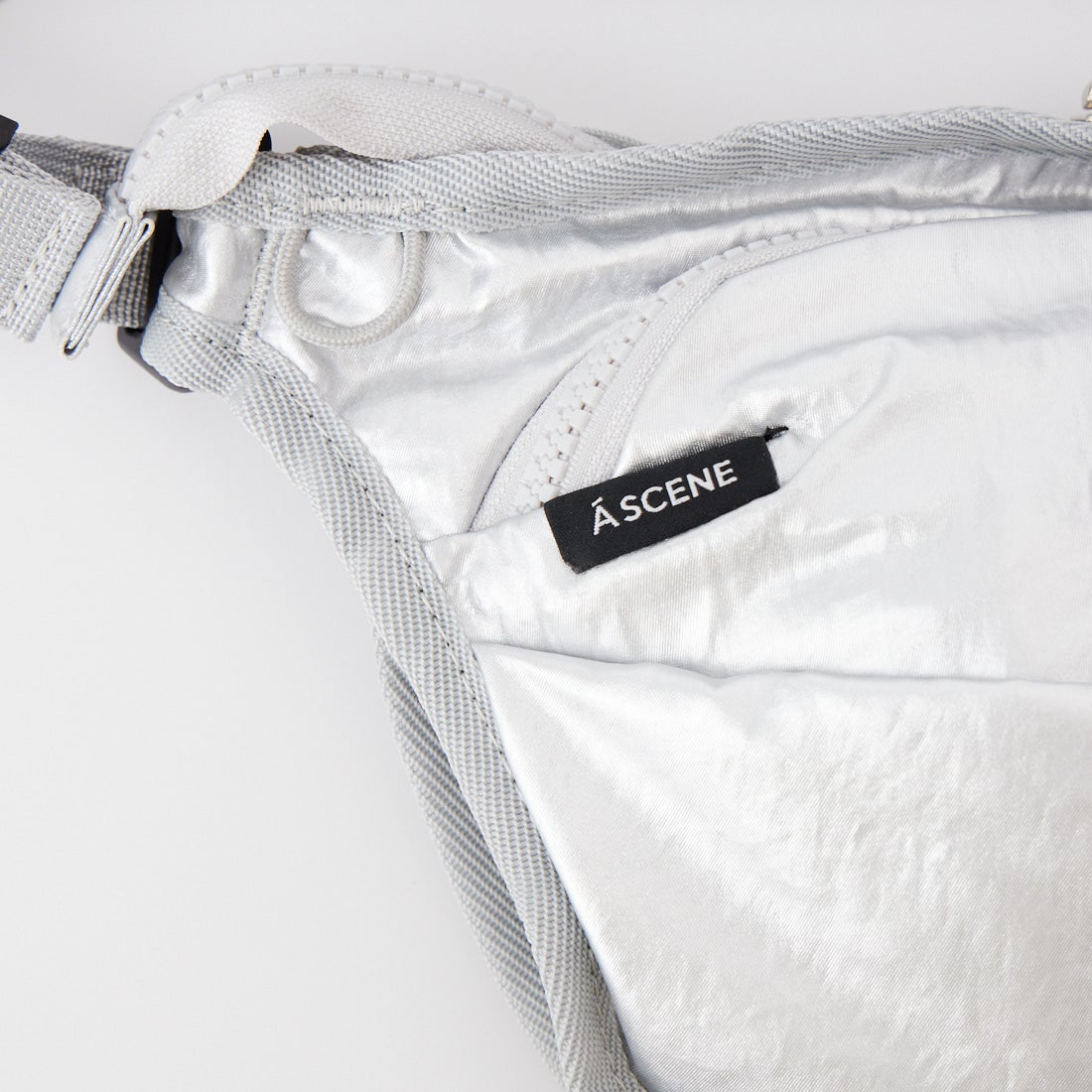 A SCENE [エーシーン] N WAIST 2WAYウエストポーチ [AS04-011] SILVER