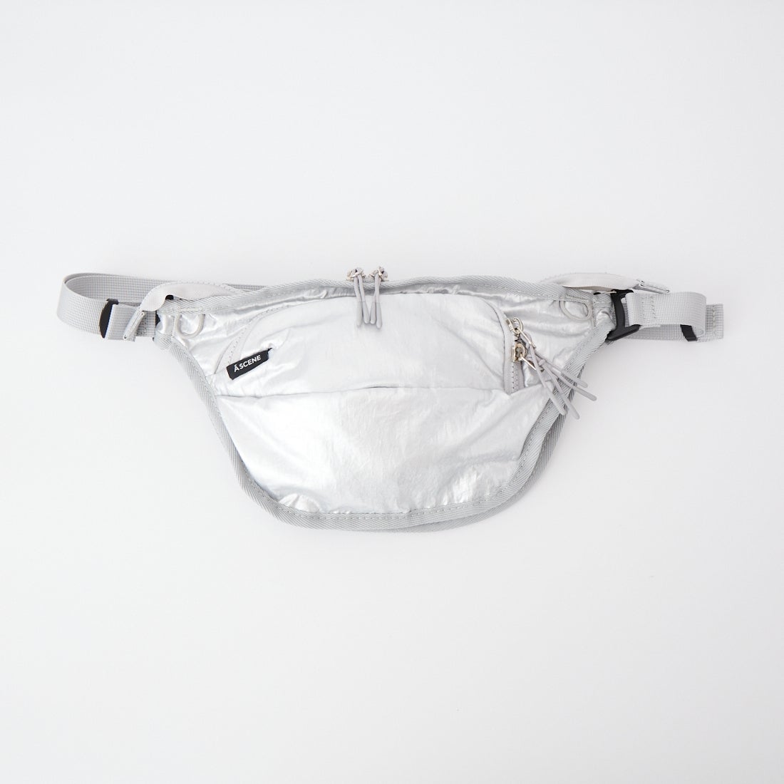 A SCENE [エーシーン] N WAIST 2WAYウエストポーチ [AS04-011] SILVER
