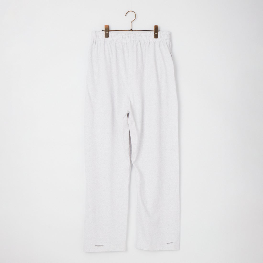 HOLIDAY [ホリデイ] スーパーファインドライ ダメージワイドパンツ [26101013] S.GRAY