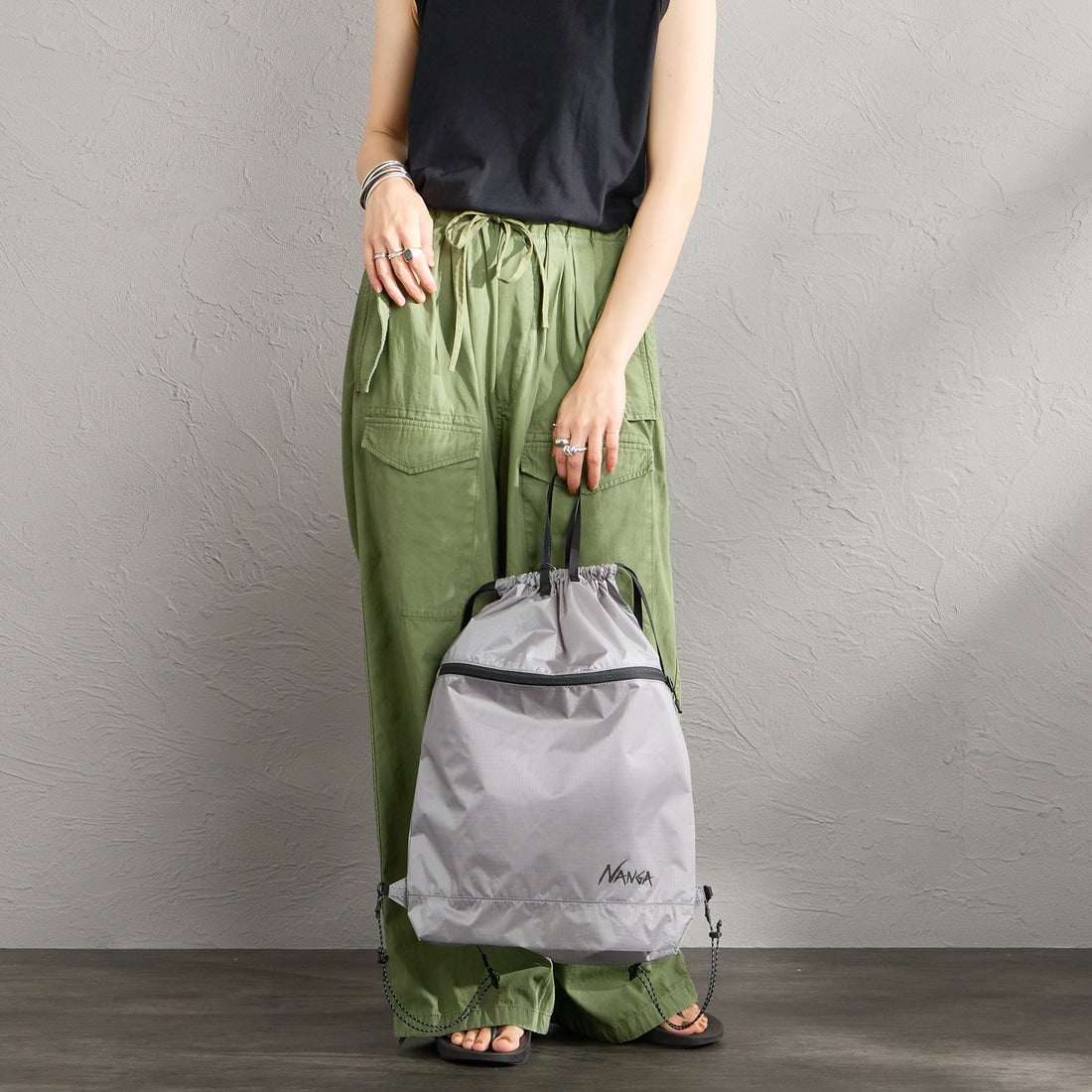 NANGA [ナンガ] ファイバーマックスTUL ナップサック [N2610-3M018Z] GRY