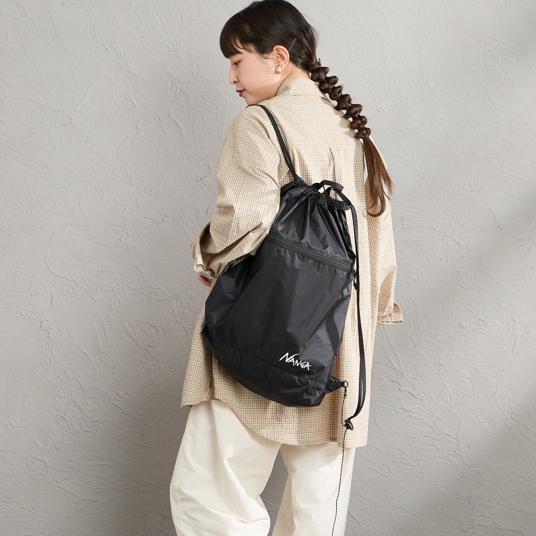 NANGA [ナンガ] ファイバーマックスTUL ナップサック [N2610-3M018Z] BLK