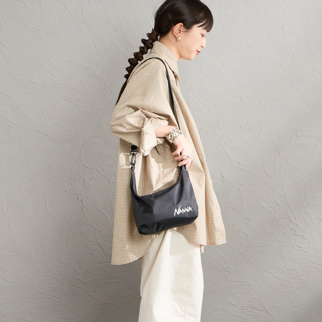 NANGA [ナンガ] ファイバーマックスTUL コンパクトサコッシュ [N2610-3N014Z] BLK