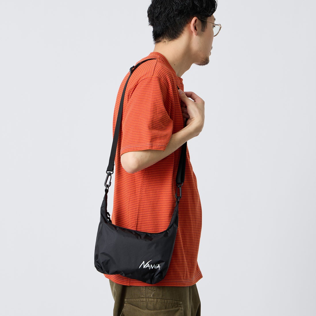 NANGA [ナンガ] ファイバーマックスTUL コンパクトサコッシュ [N2610-3N014Z] BLK