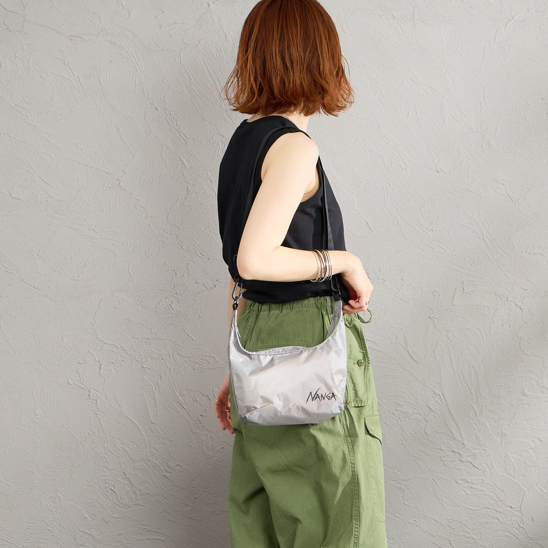 NANGA [ナンガ] ファイバーマックスTUL コンパクトサコッシュ [N2610-3N014Z] GRY
