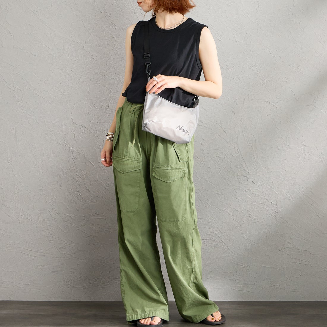 NANGA [ナンガ] ファイバーマックスTUL コンパクトサコッシュ [N2610-3N014Z] GRY